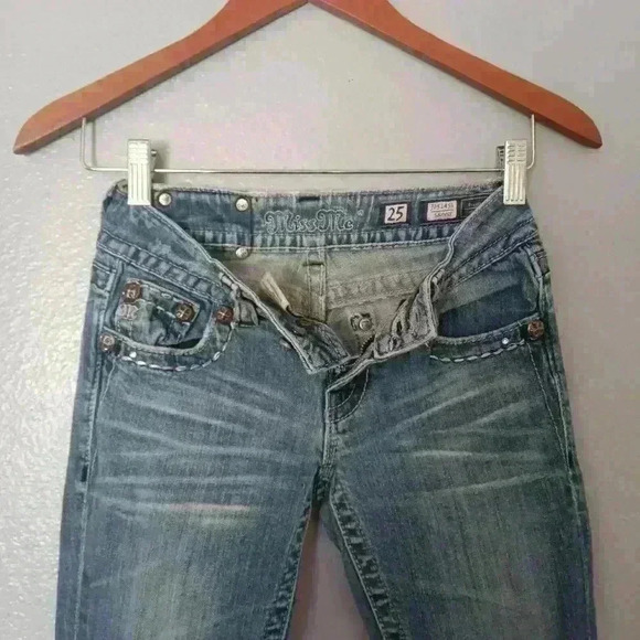 Miss Me Jeans Sequined Size 25 - Picture 6 of 16